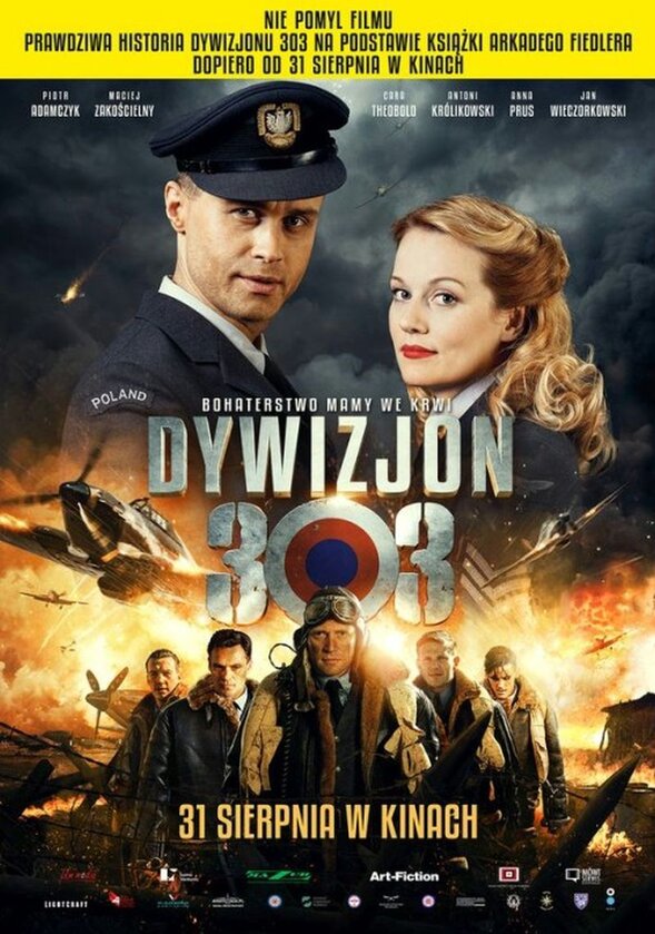 Plakat filmu „Dywizjon 303” 