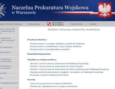 Miniatura: Prokuratura wojskowa uruchomiła stronę...