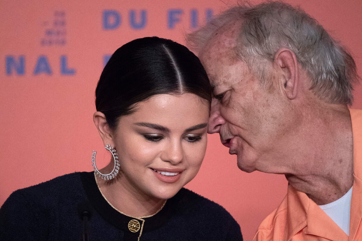 Selena Gomez i Bill Murray w Cannes 