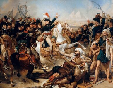 Bitwa pod piramidami. Zdobycie Egiptu miało otworzyć Napoleonowi drogę...