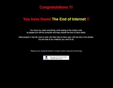 Miniatura: Sprawdź jak dotrzeć do... końca internetu
