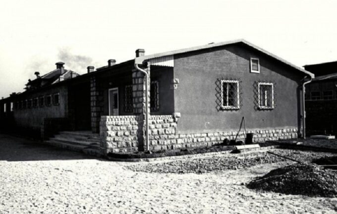 Dom publiczny w KL Mauthausen-Gusen na terenie Austrii