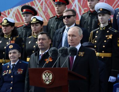 Miniatura: Putin przemawiał na Placu Czerwonym....