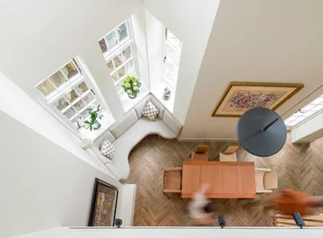 Stary dom, nowe wnętrza, projekt Robert Hirschfield Architects downloadfor.press, Robert Hirschfield Architects