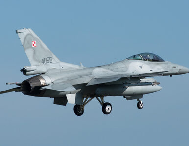 Miniatura: Polskie F-16 przechwyciły rosyjski samolot...