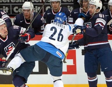 Miniatura: MŚ w hokeju: USA pewnie pokonują Finlandię