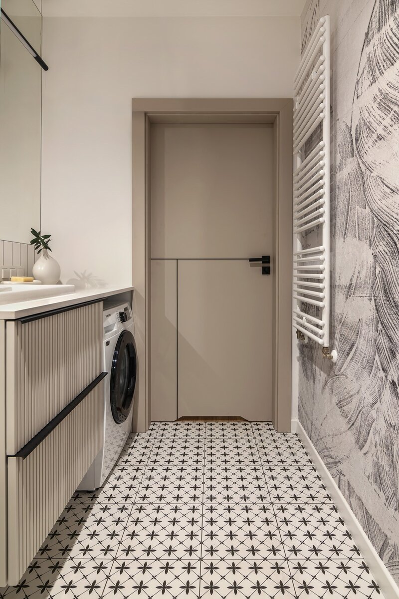 Mała łazienka, projekt Decoroom