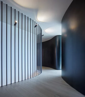 Penthouse z ogrodem na dachu, projekt Petr Janda Linka, Petr Janda