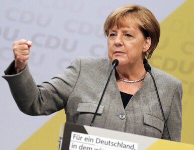 „Idź do swoich muzułmanów”. Przeciwnicy Merkel zakłócili jej wiec...