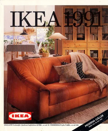 Okładka katalogu IKEA z 1991 roku 