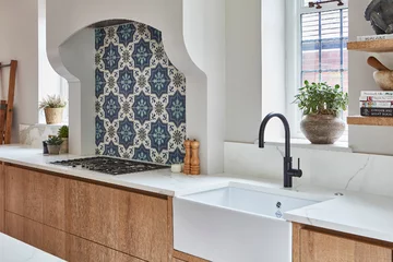 Podmiejski dom z turkusową kuchnią, projekt XUL Architecture downloadfor.press, XUL