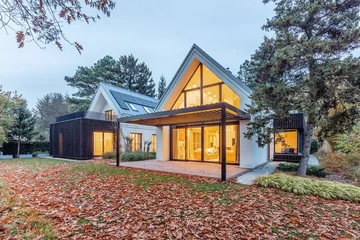 Dom jednorodzinny w Michałowicach, projekt Tissu Architecture 