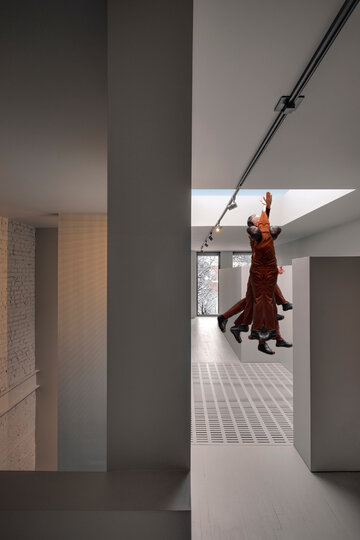 Teatralny dom pary aktor&oacute;w, projekt Jean Verville