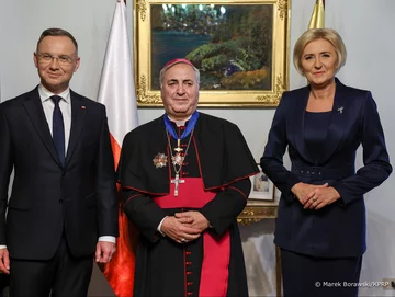 Para prezydencka w Warszawie 