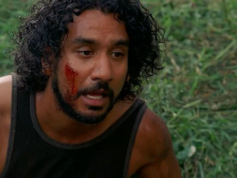 Naveen Andrews jako Sayid Jarrah w serialu „Zagubieni” 
