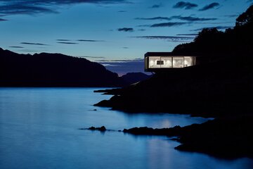 Dom na skale, projekt Cameron Webster Architects 