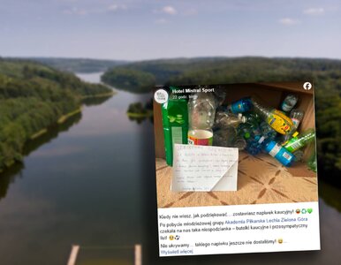 Miniatura: Zostawili „napiwek kaucyjny” po...