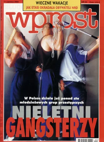 Okładka tygodnika Wprost nr 24/2000 (915)