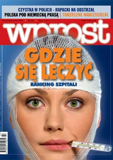 Okładka tygodnika Wprost nr 43/2003 (1091)