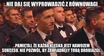 Mem po odwołaniu Złotej Piłki 