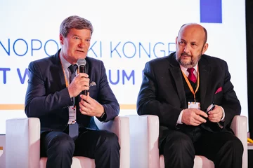 I Kongres „Pacjent w centrum uwagi” Mariusz Janikowski, Prezes Fundacji Lekarze Lekarzom, Wiceprezes NRL, Stanisław Maćkowiak, Prezes Federacji Pacjentów Polskich