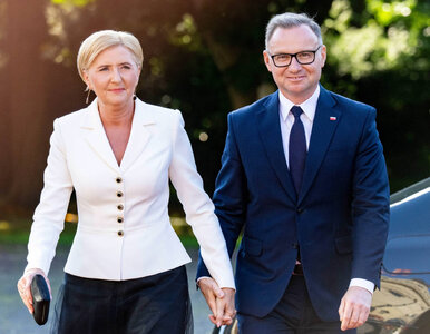 Miniatura: „Milcząca pierwsza dama”? Andrzej Duda...