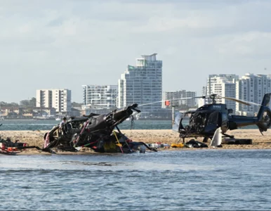 Miniatura: Helikoptery zderzyły się w powietrzu....