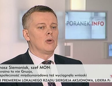 Miniatura: Siemoniak: Pozycja Polski na arenie...