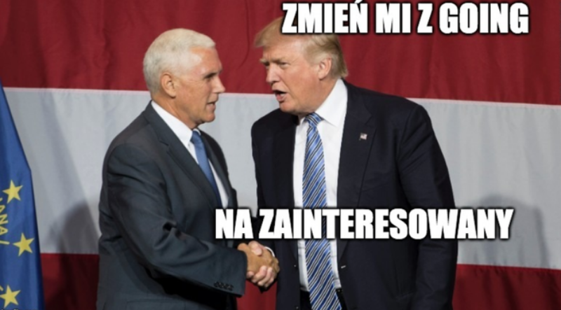 Donald Trump pod koniec sierpnia nie przyleci do Polski. Internauci tworzą memy 