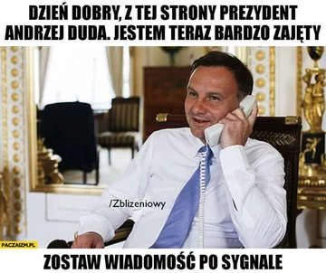 Vovan i Lexus dzwonią do Andrzeja Dudy. Memy po wpadce prezydenta 