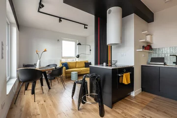 Mieszkanie urządzone w stylu Pop-art Pop-art, mieszkanie, wnętrza