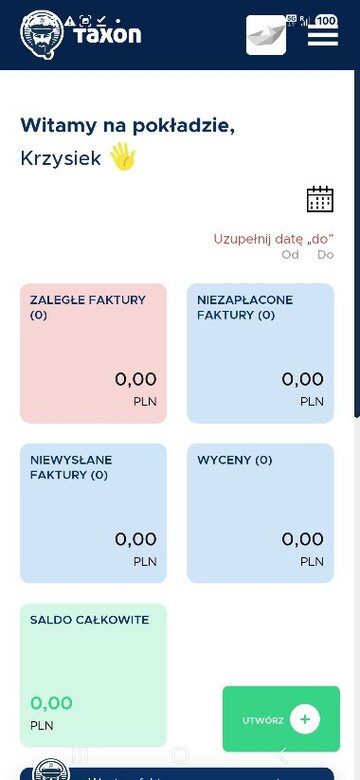 Test usability aplikacji do&nbsp;fakturowania