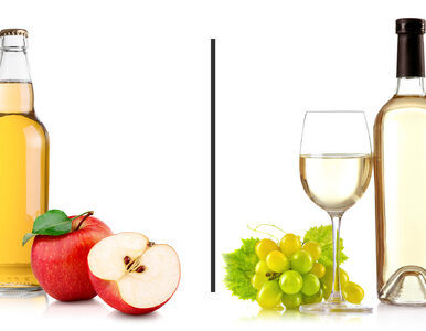 Miniatura: Cydr czy białe wino? Który alkohol ma...