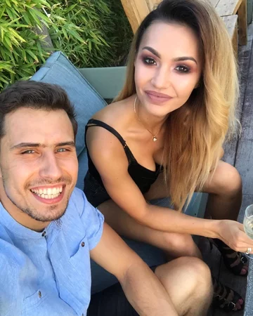 Fabian Drzyzga i Monika Drzyzga 