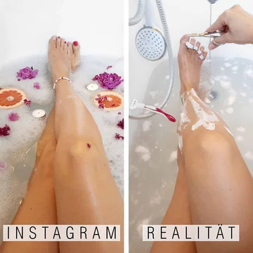 Instagram vs. rzeczywistość 