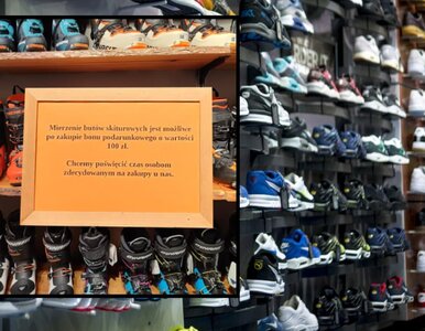 Miniatura: Sklep wprowadza opłatę za przymiarkę...