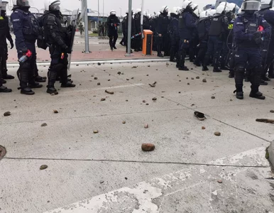 Miniatura: Granica polsko-białoruska. Migranci...