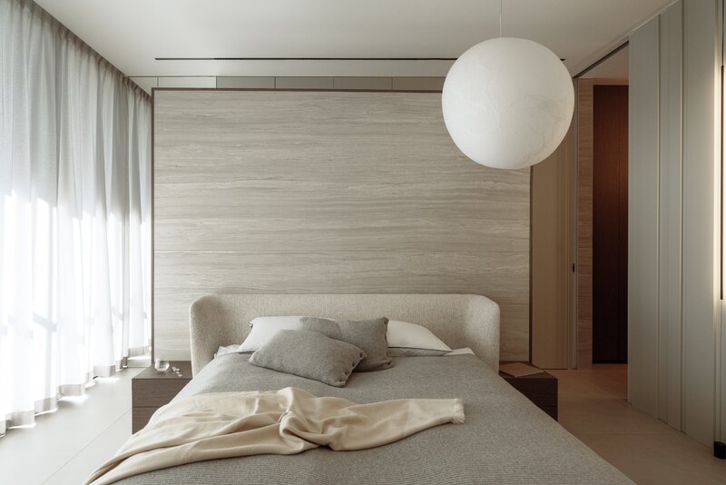 Wnętrze w stylu Quiet Luxury, projekt MOKAA