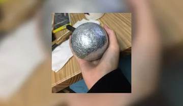 Kula po pierwszym polerowaniu 