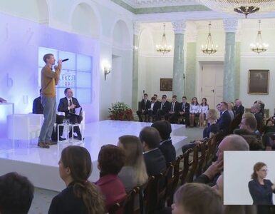 Miniatura: Gala w Pałacu Prezydenckim, Andrzej Duda...