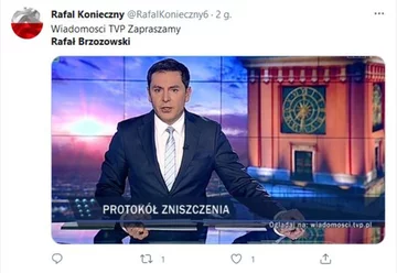 Mem komentujący wystawienie Rafała Brzozowskiego w konkursie Eurowizji 