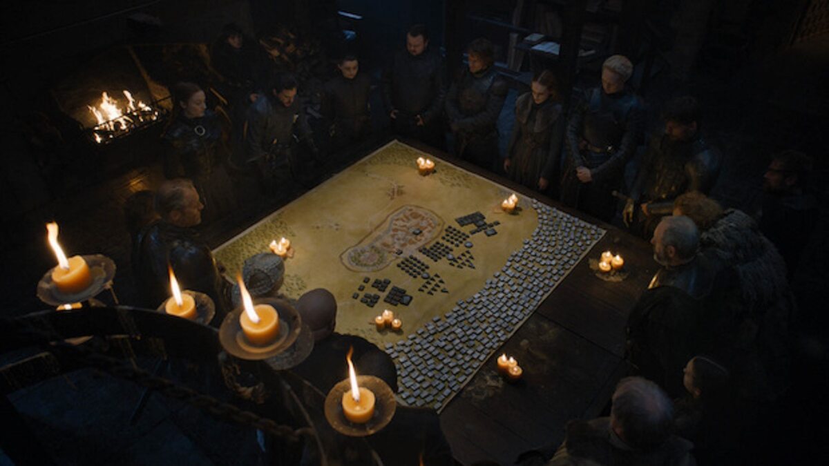 Kadr z 2. odcinka 8. sezonu „Gry o tron” 