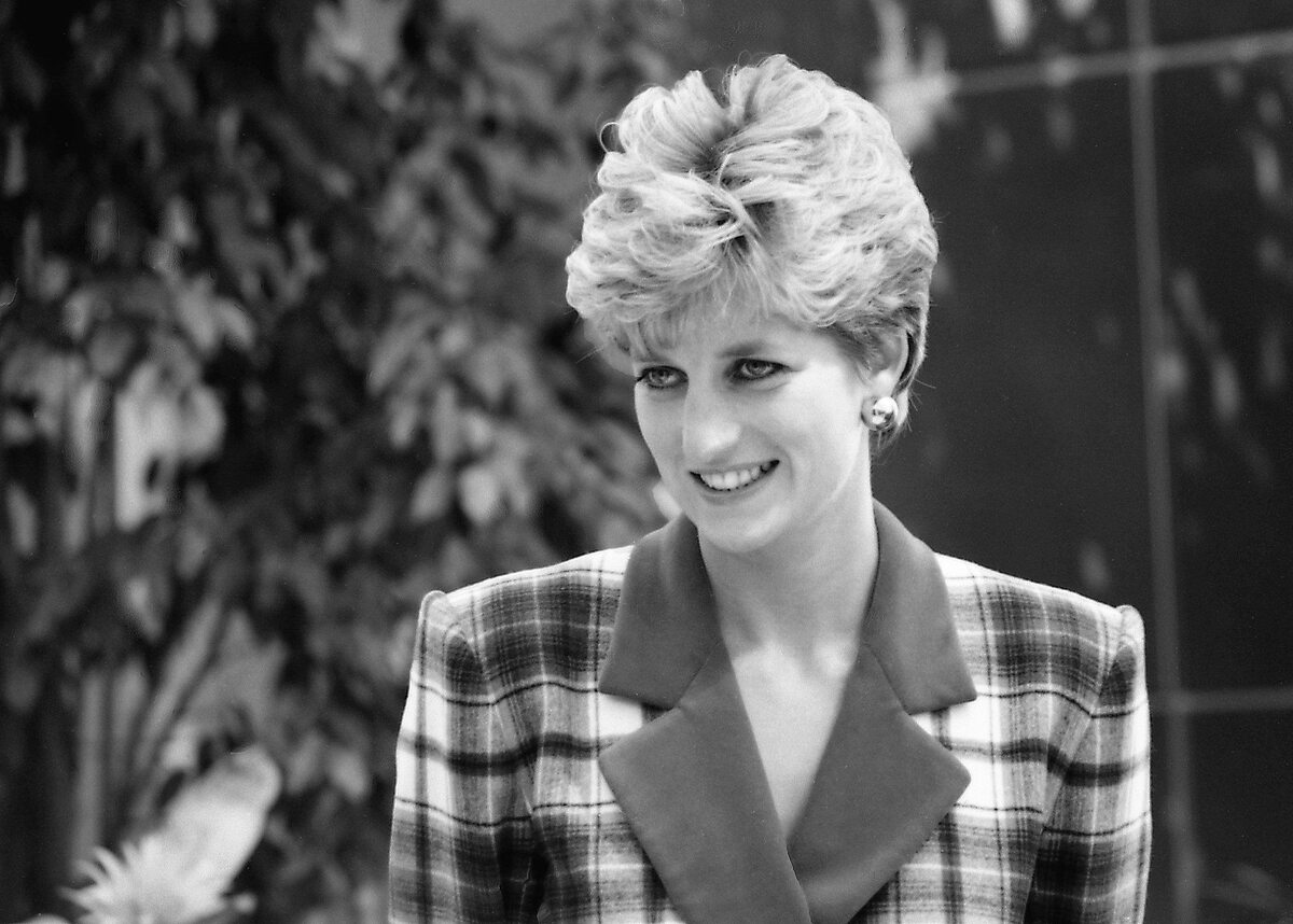 Księżna Diana w hospicjum w Accord 