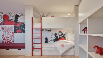 Minimalistyczny apartament z panoramicznym widokiem, projekt Barbora Léblová Linka, Barbora Léblová