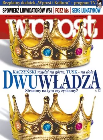 Okładka tygodnika Wprost nr 47/2006 (1249)