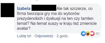 Pojawiły się zarzuty mieszania się firmy w bieżącą politykę 