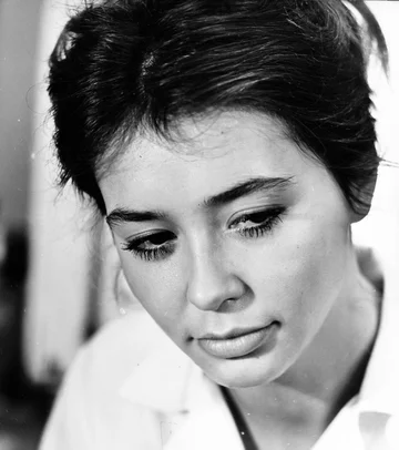 Kadr z filmu „Uciec jak najbliżej” 1972. Kadr z film „Uciec jak najbliżej” w reżyserii Janusza Zaorskiego, n/z Halina Golanko.