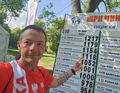 Miniatura: Poseł pobił rekord Polski. „Pozostawał...