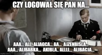 Mem podsumowujący start serwisu Albicla 