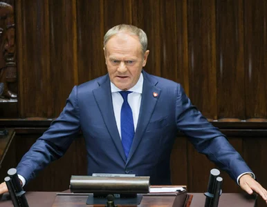 Miniatura: Wystąpienie premiera Donalda Tuska. Ani...